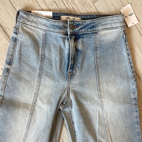 NWT Willow & Root The wide leg ultra high rise jeans - Picture 6 of 10